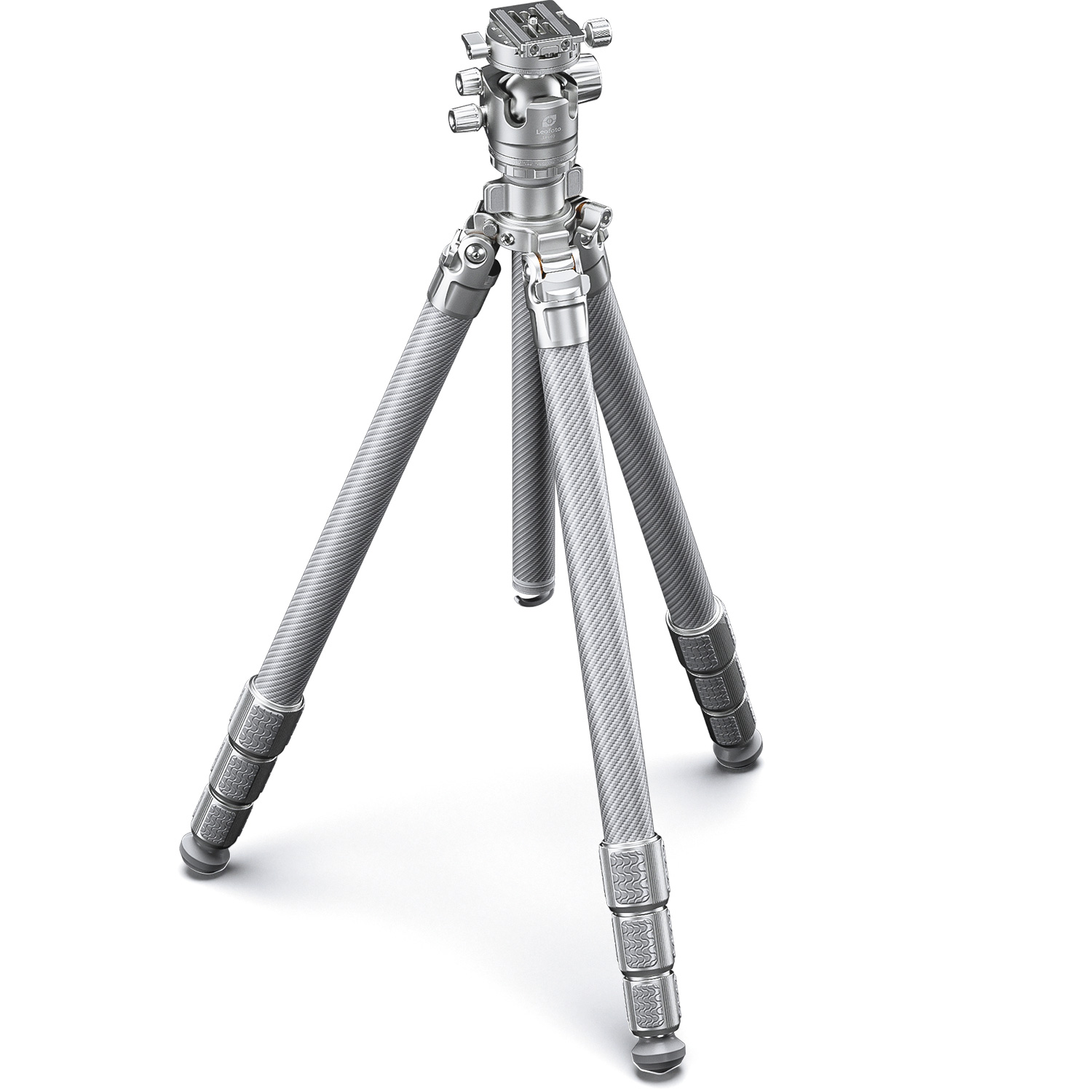 Leofoto the left wing of god Gabriel series -LG-324C+LH-40R tripod kit (Silver)