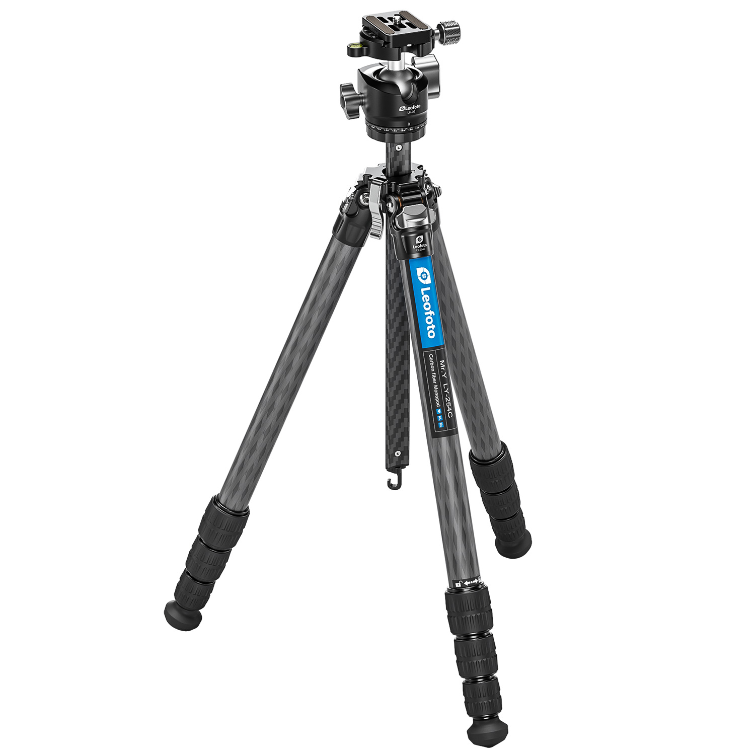 LeofotoLY-254C+LH-30 Y shaped center column tripod