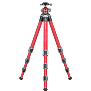 This is a story about Leofoto Athena-LA-284C+LH-30（Red） professional tripod kit series