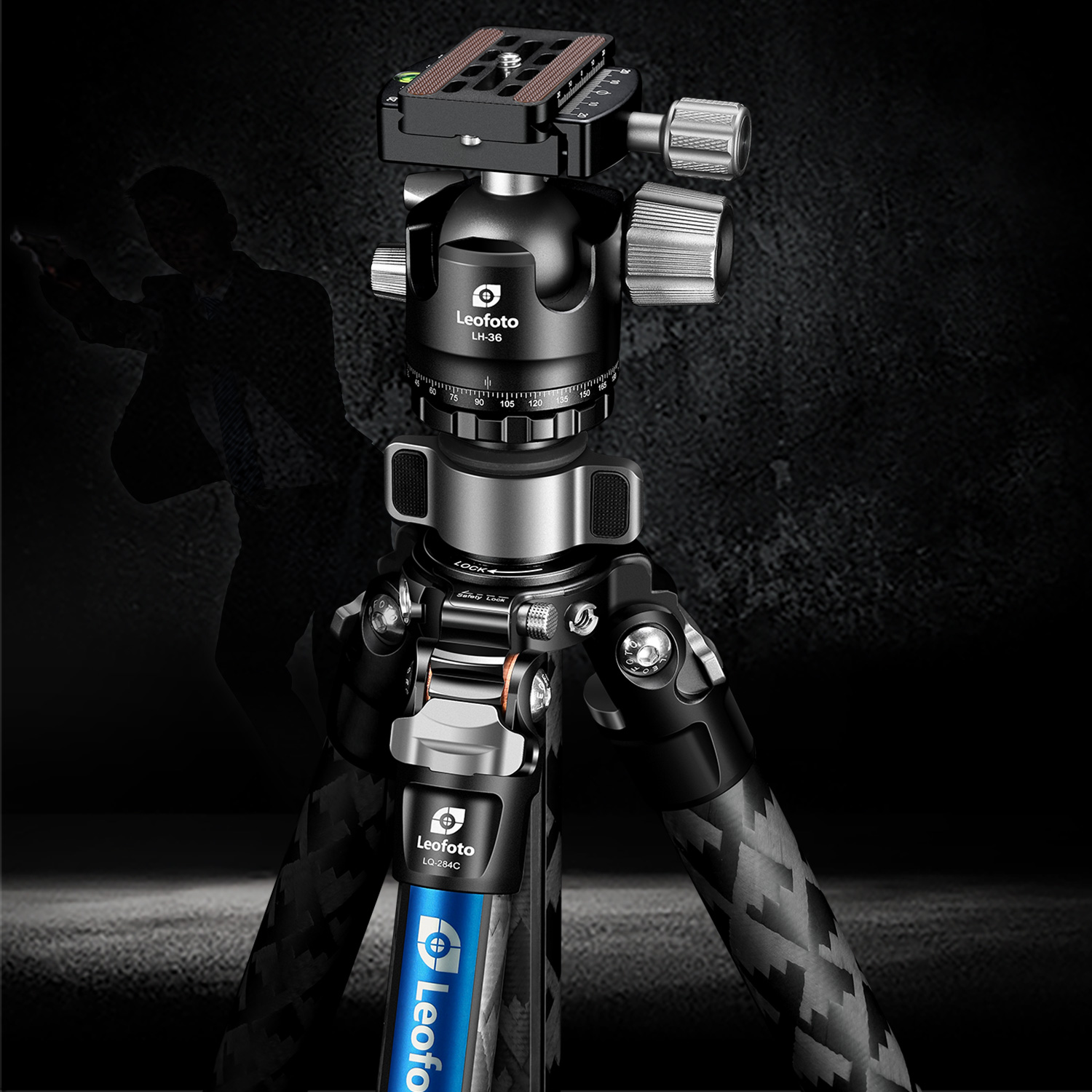 Leofoto Mr.Q series LQ-284C-LH-36 tripod kit
