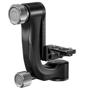 Leofoto PG-3 (Knob Clamp)  Carbon Fiber Gimbal Head