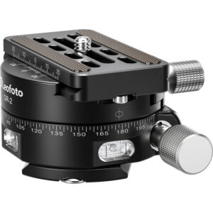 Leofoto GR-2 Geared Panning Adapter | Arca Compatible