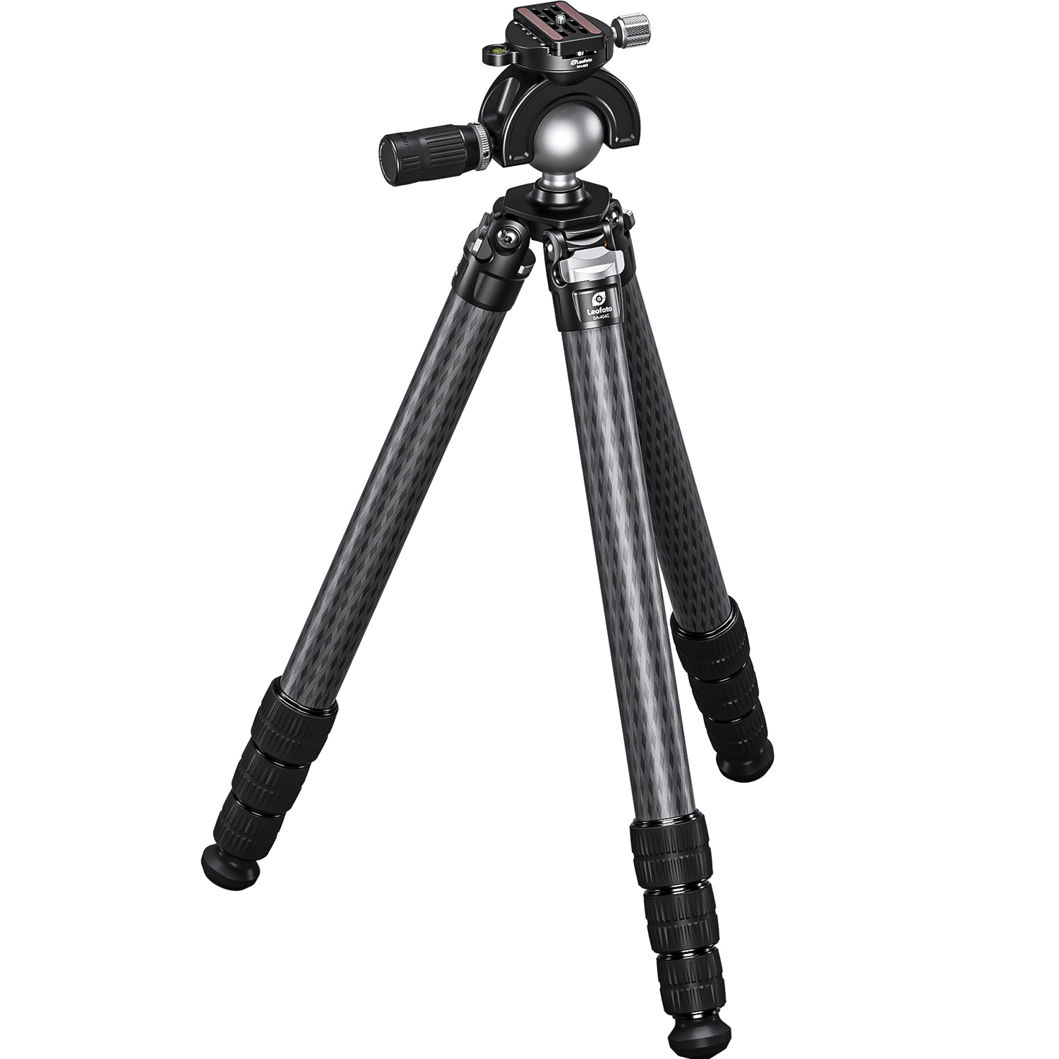 Leofoto SA-404C+MH-60S Professional carbon fiber Tripod