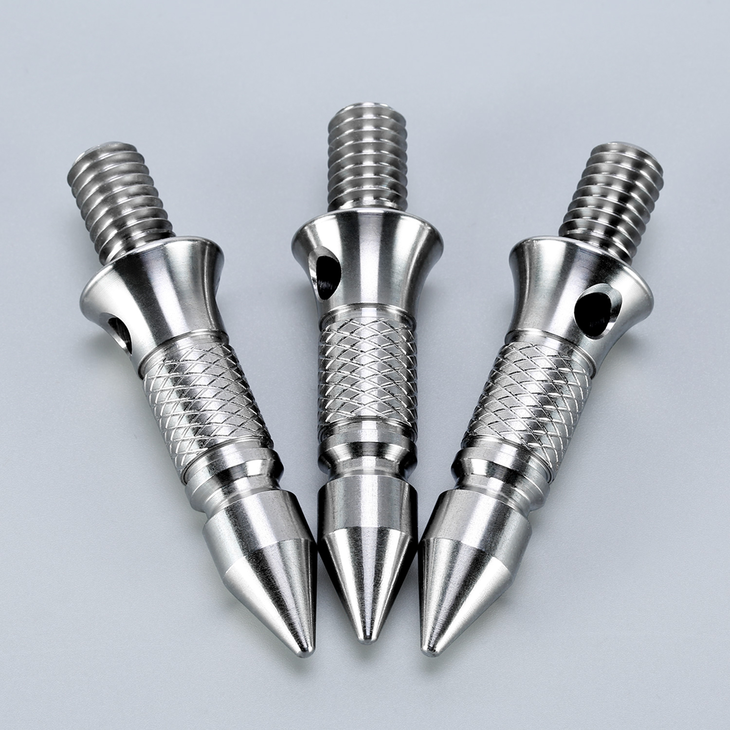 Leofoto TFN Set of 3 Stainless Steel Arrowhead Spikes | 3/8"