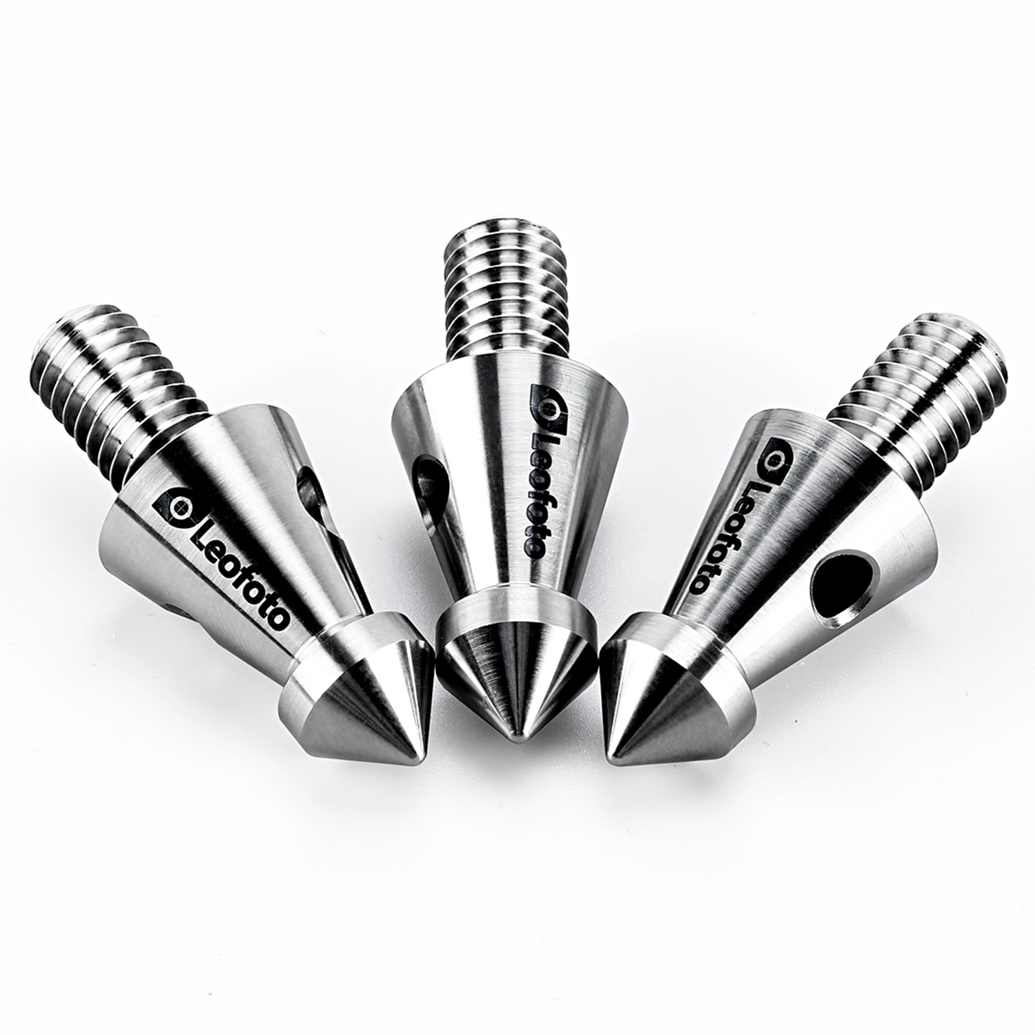 Leofoto TF-01 Set of 3 Titanium Foot Spikes  | 3/8"