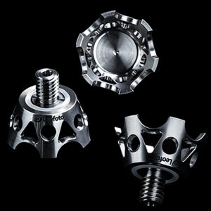 Leofoto TF-02 Set of 3 Titanium  Rock Claw | 3/8