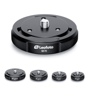 Leofoto QS-70 Quick-Link System Set, Ball Head Quick Release Mount 3/8