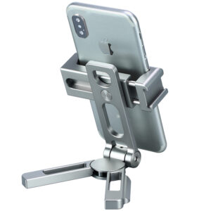 Leofoto PS-2 Multi-Functional Foldable Cellphone Stand with Arca-Compatible Dovetail and Cold Shoe Mount