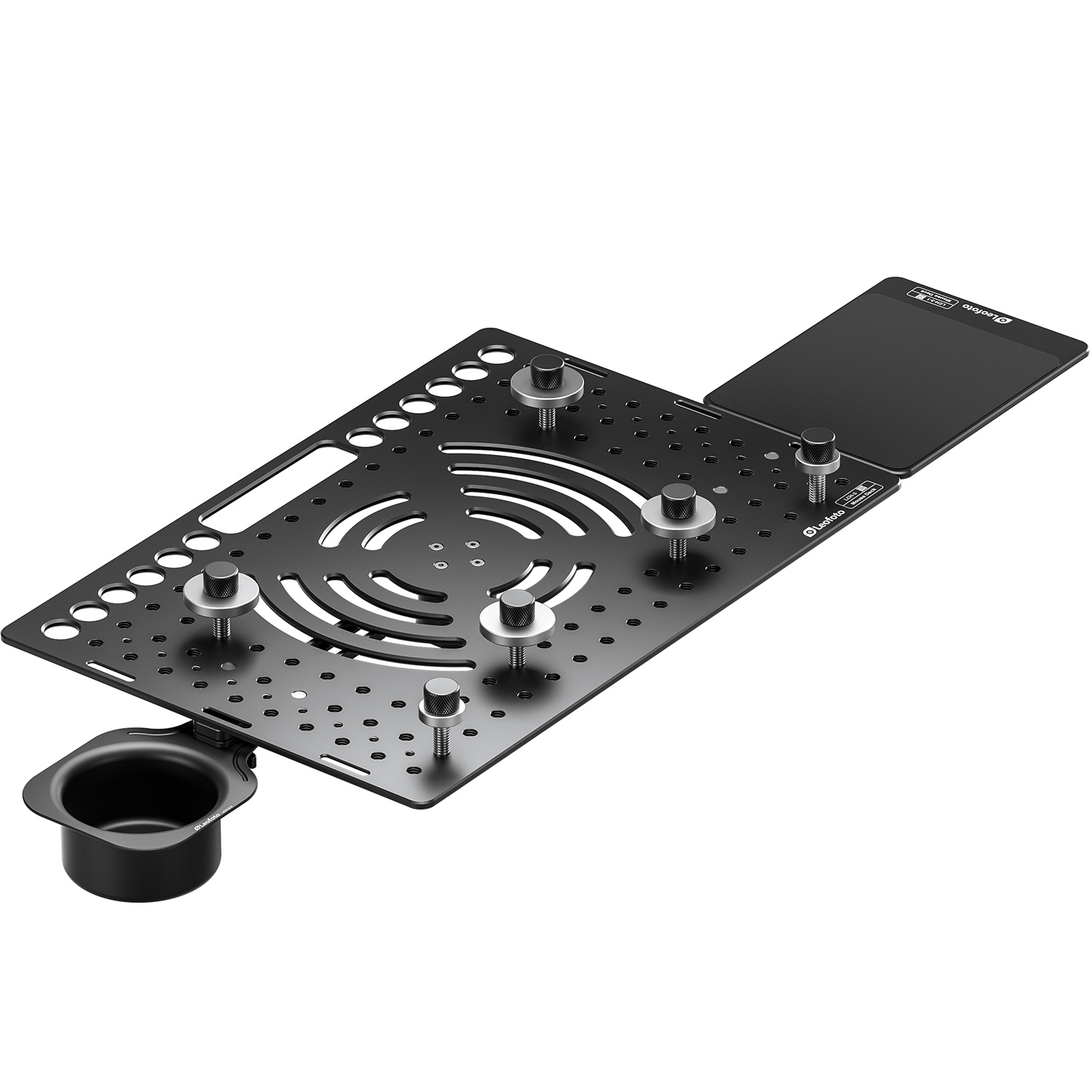 Leofoto LCH-3Kit Ultimate Laptop Tray Kit | 1/4" and 3/8" Compatible - LCH-3-Kit