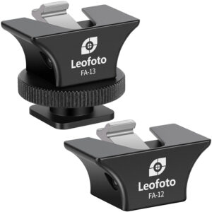 Leofoto FA-12 / FA-13 Cold Shoe and Hot Shoe Adapter