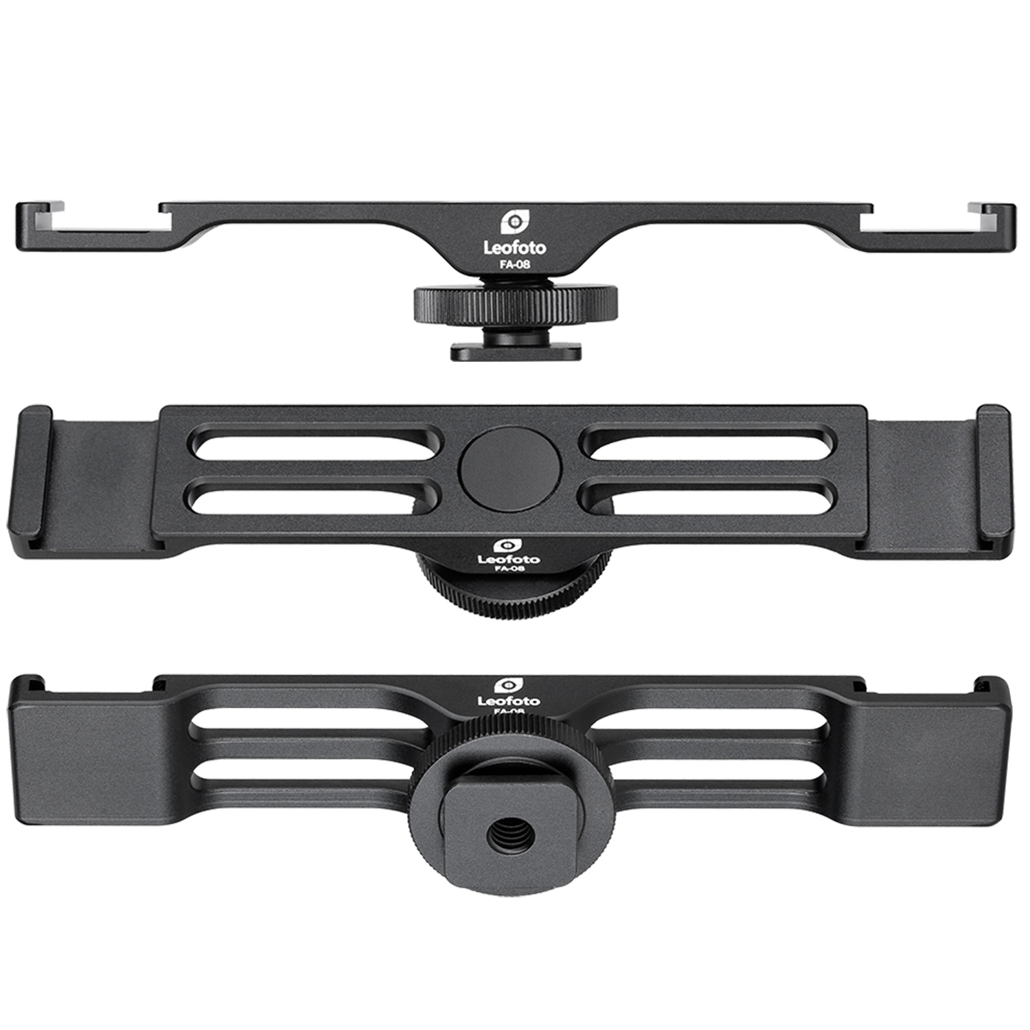 Leofoto FA-08 2 in 1 Flash Hot Shoe Adapter