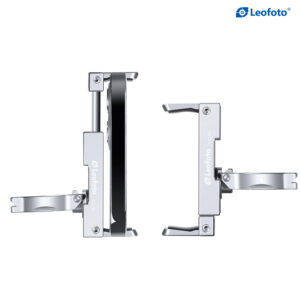 Leofoto PC-60 Mini Smartphone Clamp/Holder/Video/Selfie Stand with Arca-Compatible Dovetail in Black/Silver