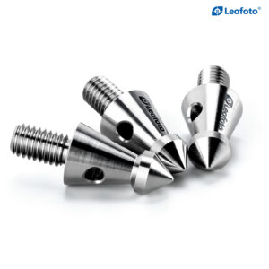 Leofoto TF-01 Set of 3 Titanium Foot Spikes  | 3/8