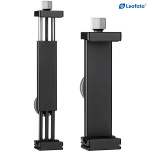 Leofoto PC-190 (190mm) / PC-230 (230mm) Adjustable Smartphone/Tablet Clamp for Tripod Mount / Arca Compatible