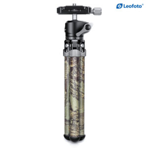 Leofoto MT-02C(Camouflage)+LH-22 Mini Tabletop Travel Carbon Fiber Tripod