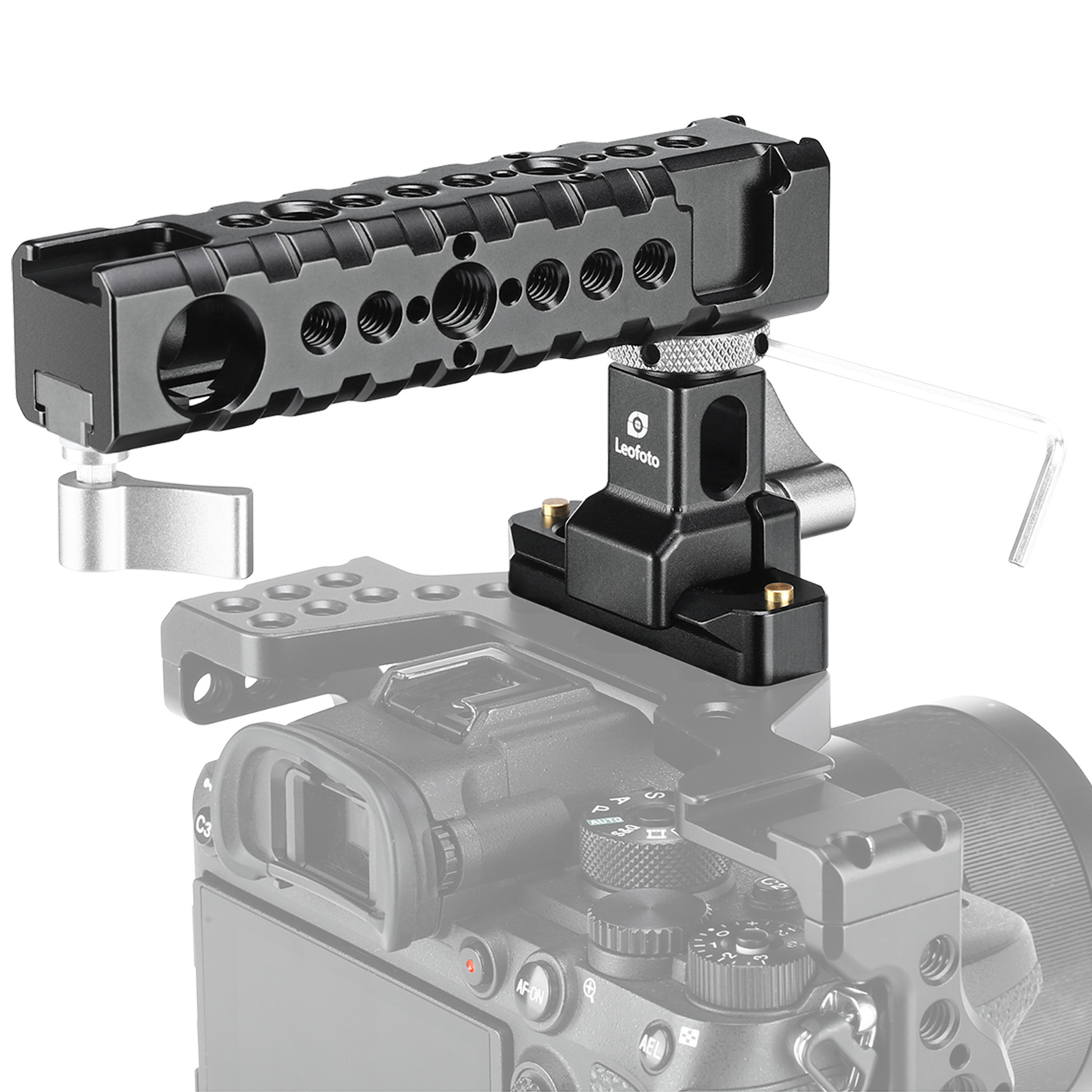 Leofoto AH-1 Top Handle | NATO/Picatinny Rail