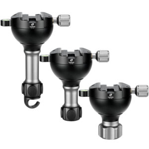 Leofoto YB-75LK / YB-75MK / YB-75SK | Leveling Base with Handle for 75mm Bowl | Arca Clamp