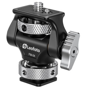 Leofoto FM-04 Swivel and Tilt Monitor Mount | Coldshoe Compatible