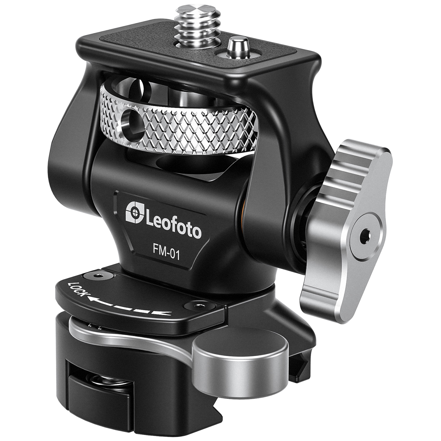 Leofoto FM-01 Swivel & Tilt Monitor Mount with Quick Release Clamp | NATO