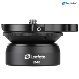 Leofoto LB-66 Leveling Base with Butterfly Handle