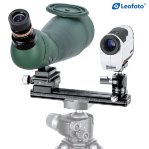 Leofoto FDM-02 Binocular Rangefinder Rail Kit | Length: 200mm