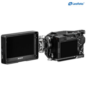 Leofoto FM-01 Swivel & Tilt Monitor Mount with Quick Release Clamp | NATO